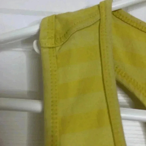 Joe Fresh Tank Top Yellow Striped Size Medium - Picture 5 of 16